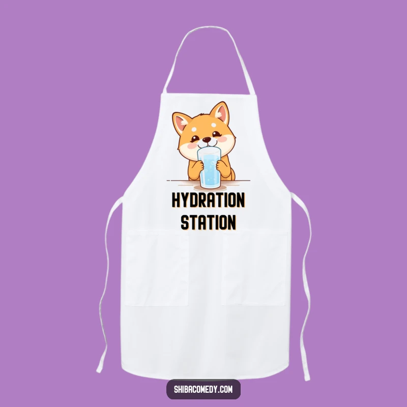 Funny Shiba Inu Chef Apron - Hilarious Dog Kitchen Accessory Gift!