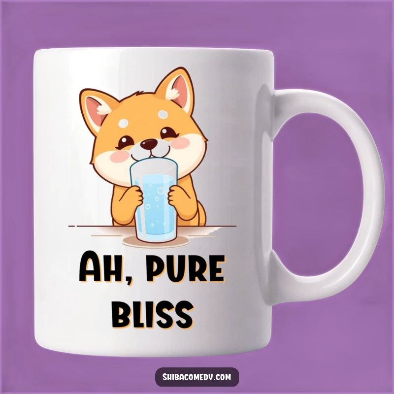 Funny Shiba Inu Water Drinker Mug - The Perfect Hilarious Gift for Dog Lovers