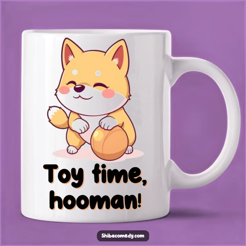 Funny Playful Shiba Inu Mug: Mischief Maker - Perfect Gift for Dog Owners!