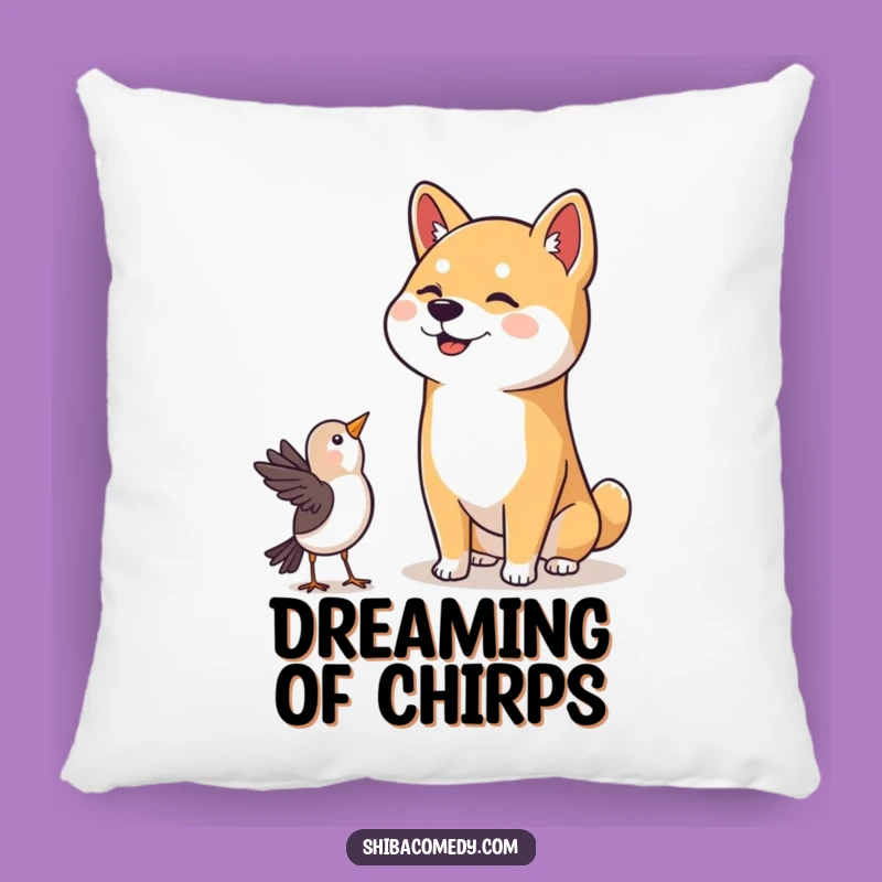 Funny Shiba Inu Head Tilt Pillow - Cozy & Cute Dog Decor