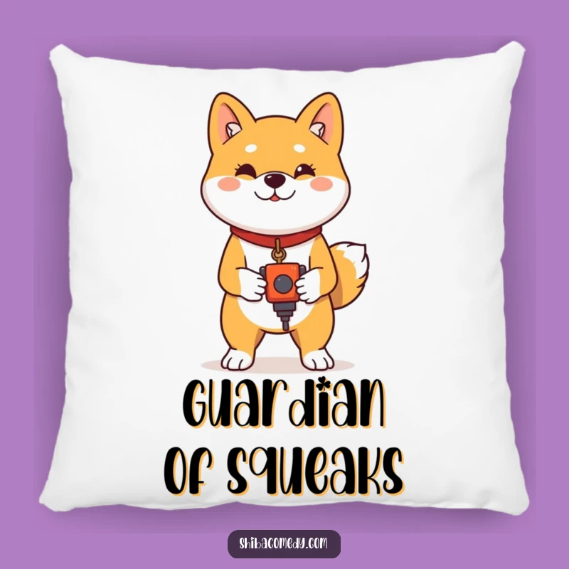 Funny Shiba Inu Proud Toy Pillow - Comfy & Confident Dog Decor