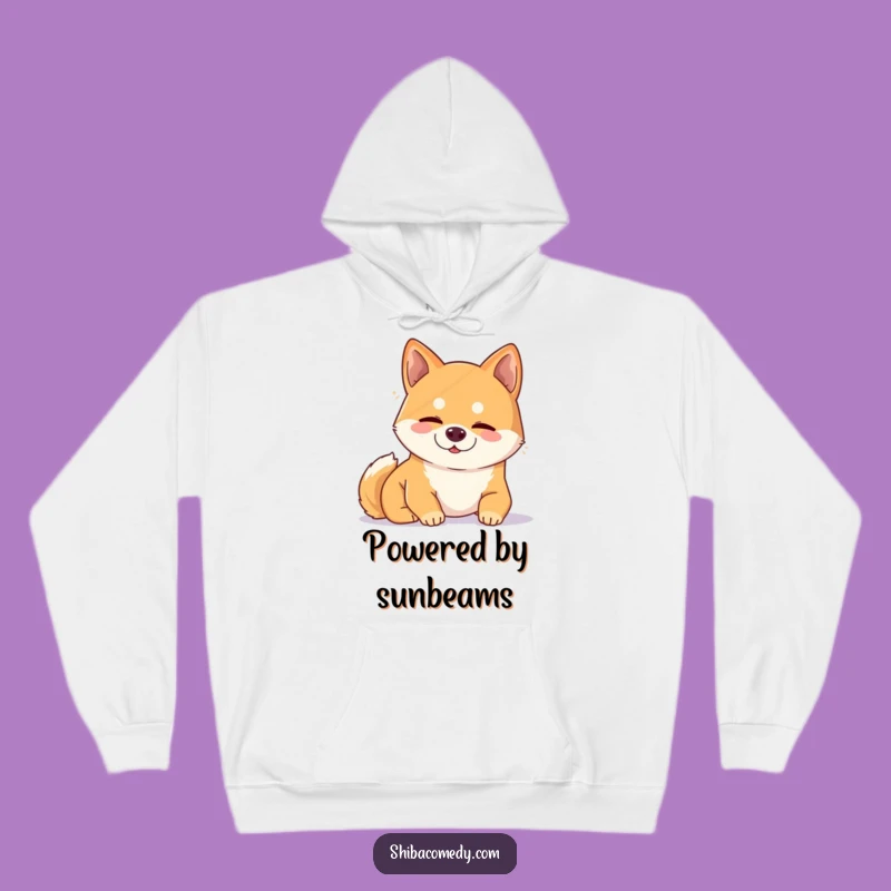 Funny Snoozing Shiba Inu Hoodie: Cozy Nap Time - Ultimate Funny Gift for Dog Lovers!