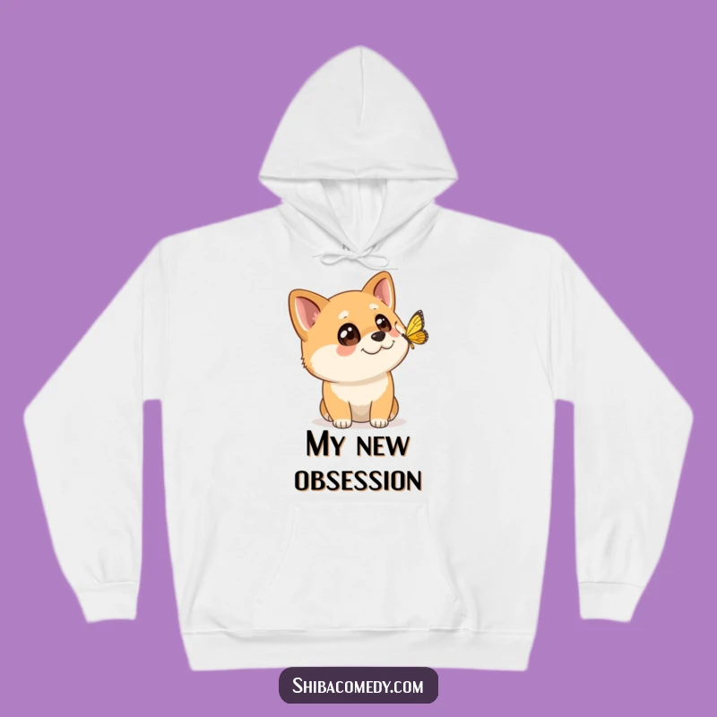 Funny Shiba Inu Hoodie: Watching Wonders - Ultimate Funny Gift for Nature Lovers!
