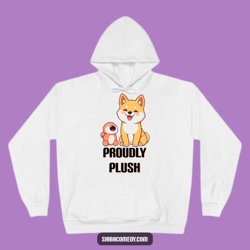 Funny Shiba Inu Toy Lover Hoodie: Cozy Up with Canine Cheer!