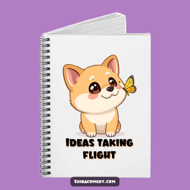 Funny Shiba Inu Notebook: Journal Your Wonders - Perfect Funny Gift for Writers!
