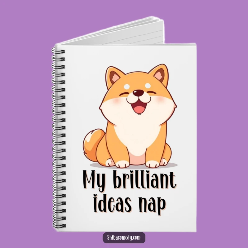 Funny Content Shiba Inu Notebook: Sunny Thoughts Journal, a Creative Funny Gift