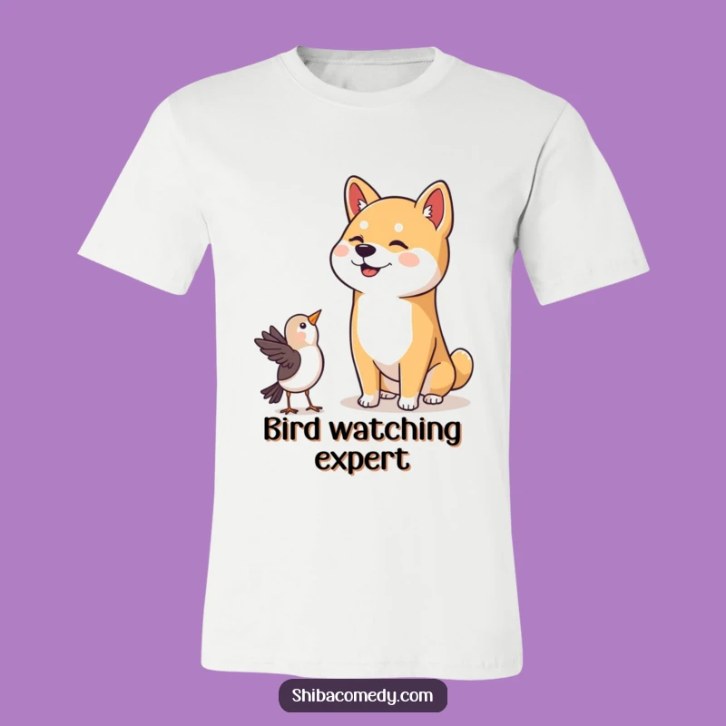 Funny Shiba Inu Head Tilt T-Shirt - Cute Dog Tee for Lovers