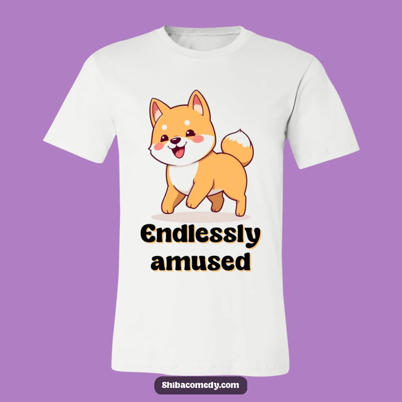Funny Shiba Inu Tail Chaser T-Shirt: Wear Your Playfulness with Pride!